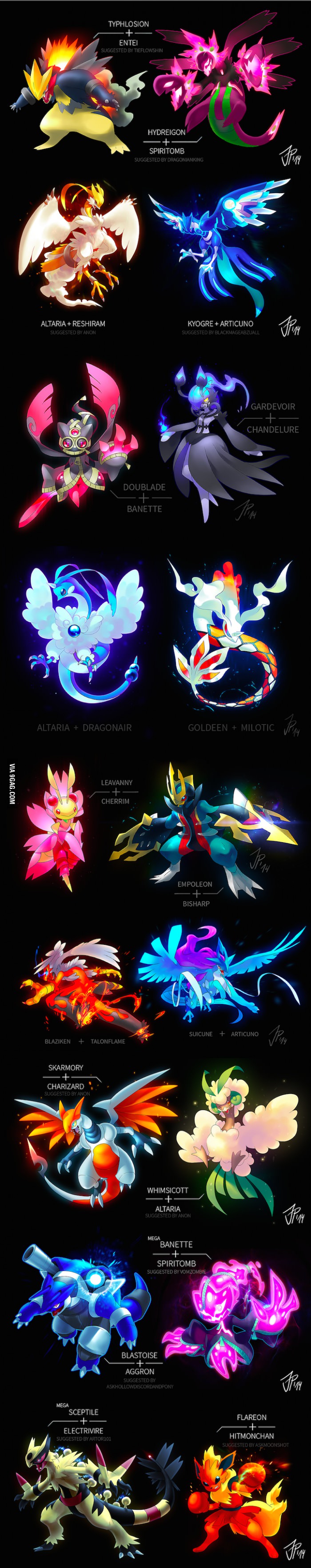 Pokemon Fusion as The Inspiration of Ascender's Animals